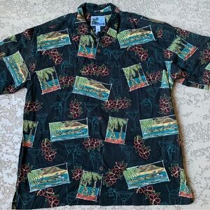 Blue water Hawaiian Shirt
